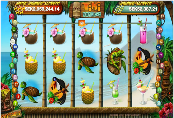 Mega Wonder Jackpot Game