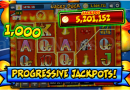 Single level progressive pokies
